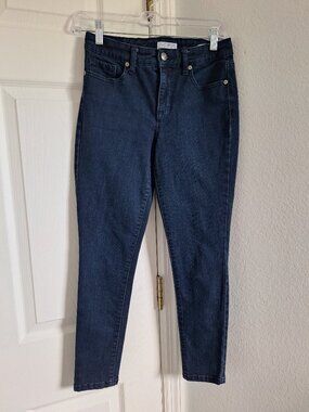 Sofia Jeans by Sofia Vergara Skinny Ankle Dark Wash Denim size 2 Short